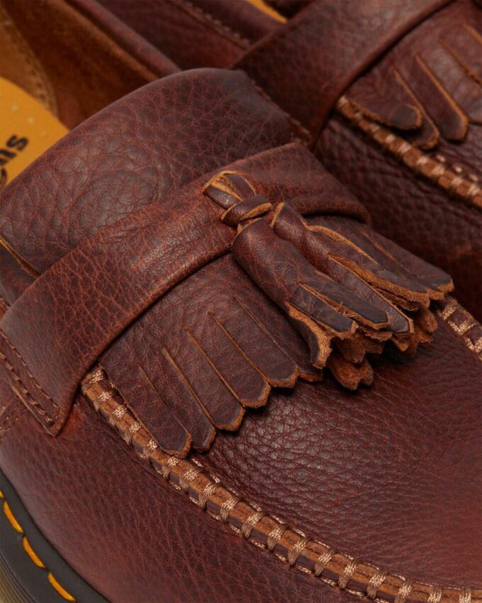 Mocasini din piele Adrian Yellow Stitch Ambassador Leather