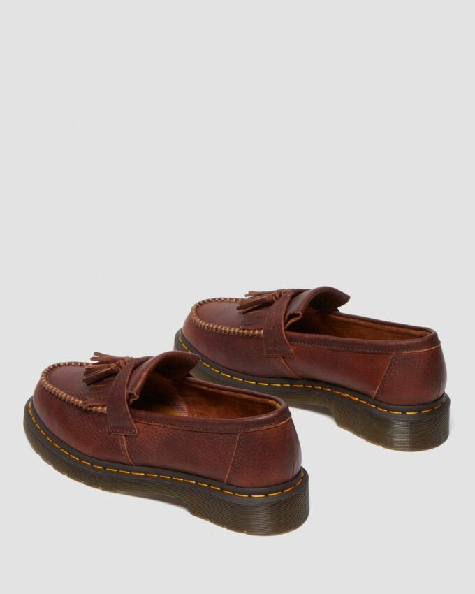 Mocasini din piele Adrian Yellow Stitch Ambassador Leather