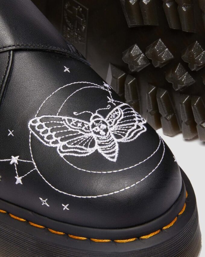 MONK CELESTIAL MOTH Pantofi cu platformă din piele MONK CELESTIAL MOTH Pantofi cu platformă din piele