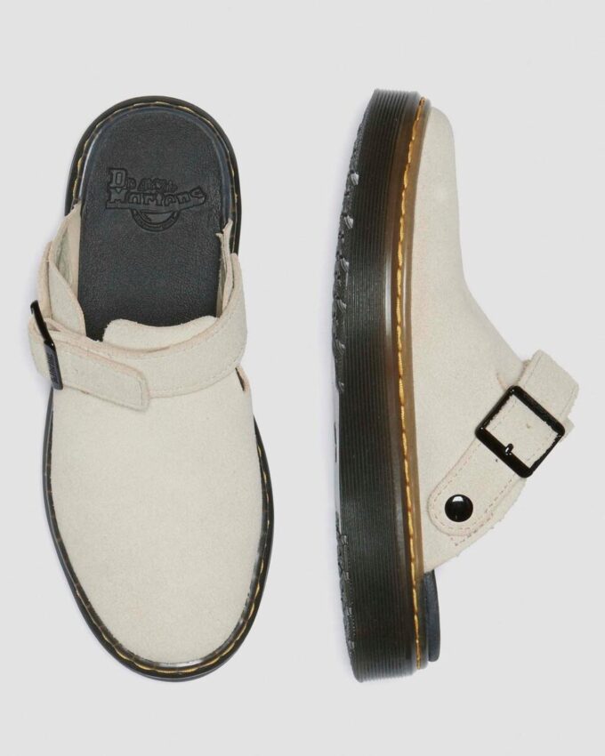 Mule casual din piele de căprioară CARLSON Mule casual din piele de căprioară CARLSON