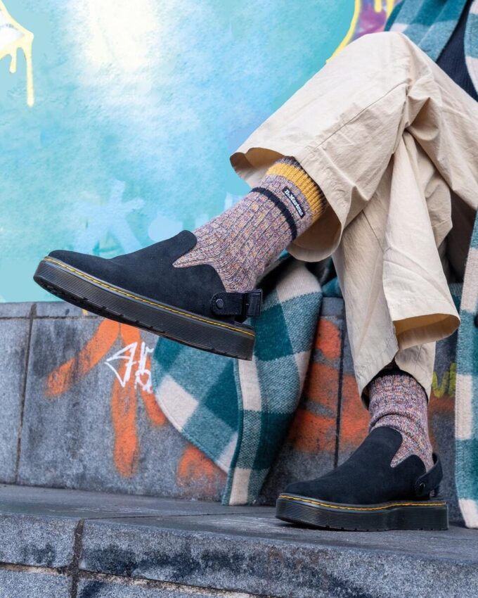 Mule casual din piele de căprioară CARLSON Mule casual din piele de căprioară CARLSON