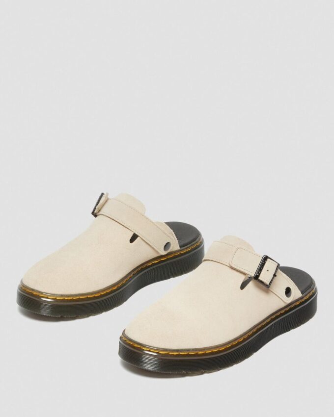 Mule casual din piele de căprioară CARLSON Mule casual din piele de căprioară CARLSON