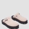 Mule cu platformă din piele de căprioară Zebzag Mule cu platformă din piele de căprioară Zebzag