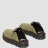Mule cu platformă din piele de căprioară Zebzag Mule cu platformă din piele de căprioară Zebzag