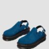 Mule cu platformă din piele de căprioară Zebzag Mule cu platformă din piele de căprioară Zebzag