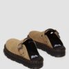 Mule cu platformă din piele de căprioară Zebzag Mule cu platformă din piele de căprioară Zebzag