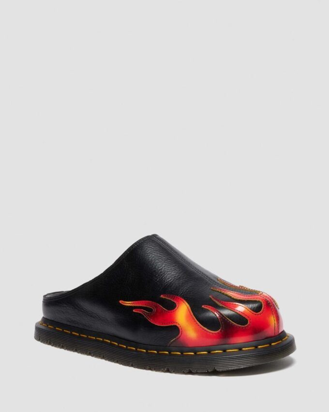 Mule din piele San Flame Mule din piele San Flame