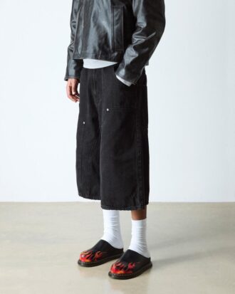 Mule din piele San Flame