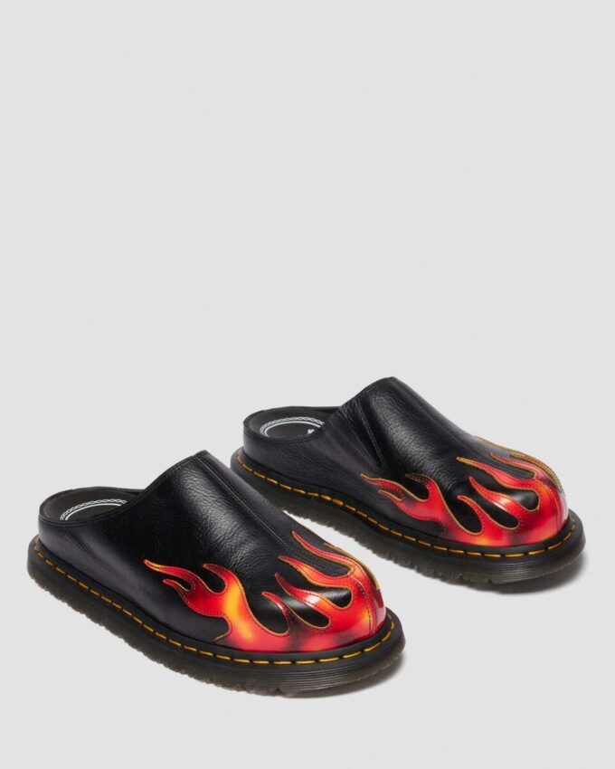 Mule din piele San Flame Mule din piele San Flame