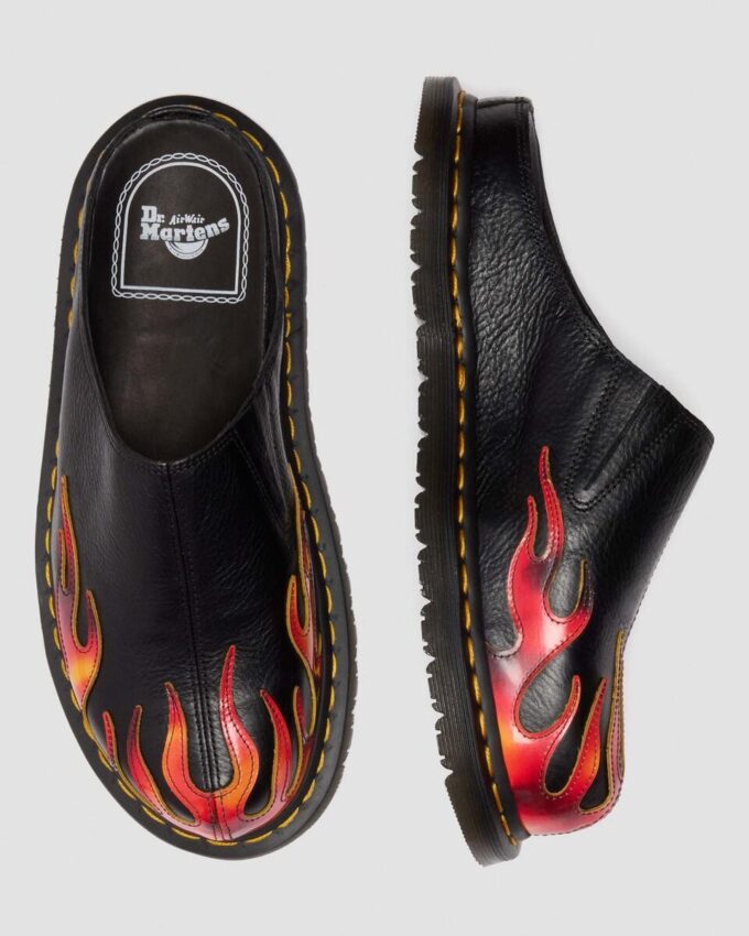Mule din piele San Flame Mule din piele San Flame
