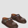 Mule Isham din piele de căprioară și jacquard