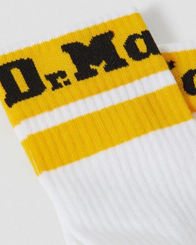 Șosete din amestec de bumbac organic cu logo Athletic Șosete din amestec de bumbac organic cu logo Athletic