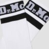 Șosete din amestec de bumbac organic cu logo Athletic Șosete din amestec de bumbac organic cu logo Athletic