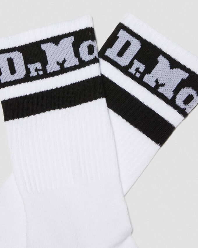 Șosete din amestec de bumbac organic cu logo Athletic Șosete din amestec de bumbac organic cu logo Athletic