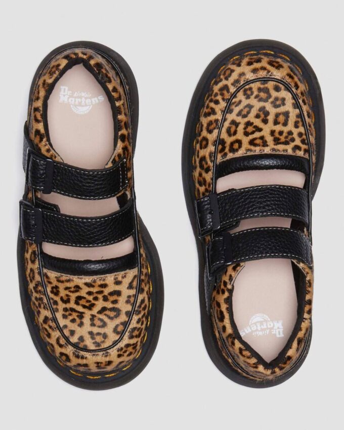 Pantofi Buzz Leopard Mary Jane Pantofi Buzz Leopard Mary Jane