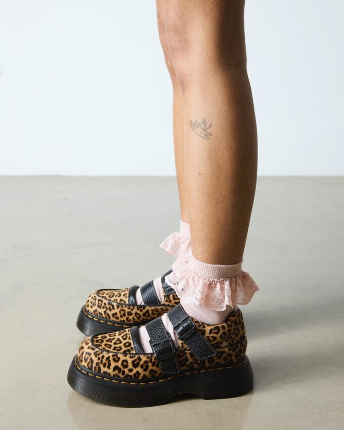 Pantofi Buzz Leopard Mary Jane Pantofi Buzz Leopard Mary Jane