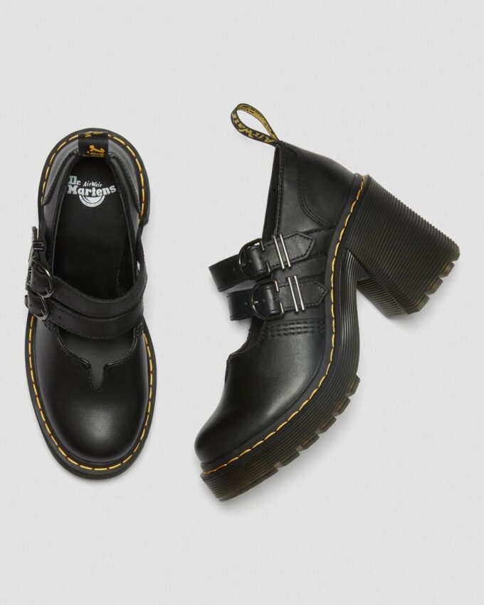 Pantofi cu toc din piele Eviee Sendal Pantofi cu toc din piele Eviee Sendal