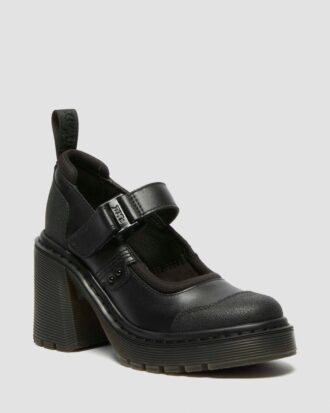 Pantofi cu toc Eviee Tech Strap Mary Jane