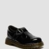 Pantofi din Patent Leather cu inimioare pentru copii mici POLLEY II