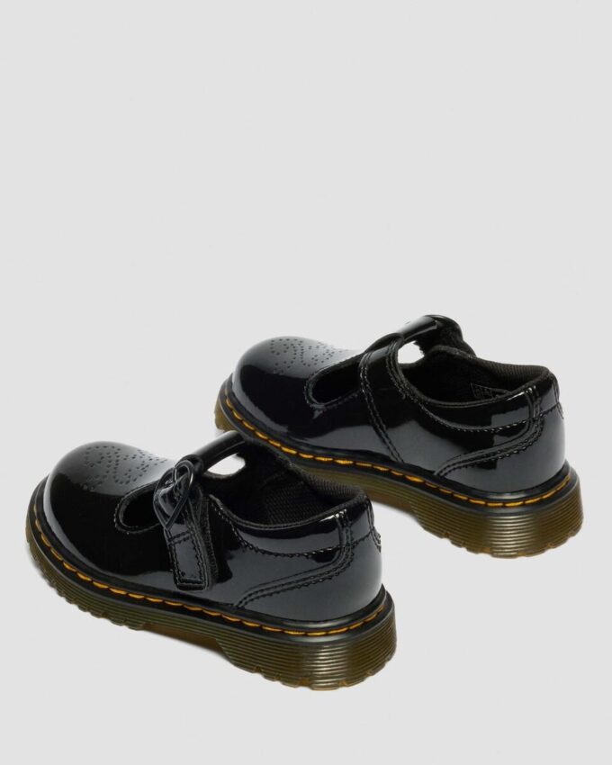 Pantofi din Patent Leather cu inimioare pentru copii mici POLLEY II