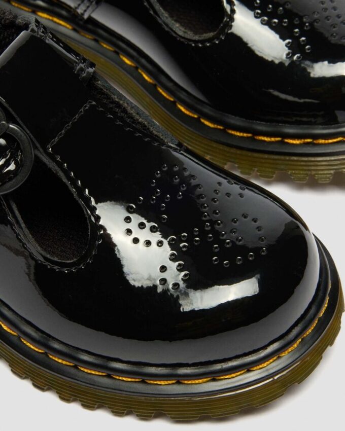 Pantofi din Patent Leather cu inimioare pentru copii mici POLLEY II