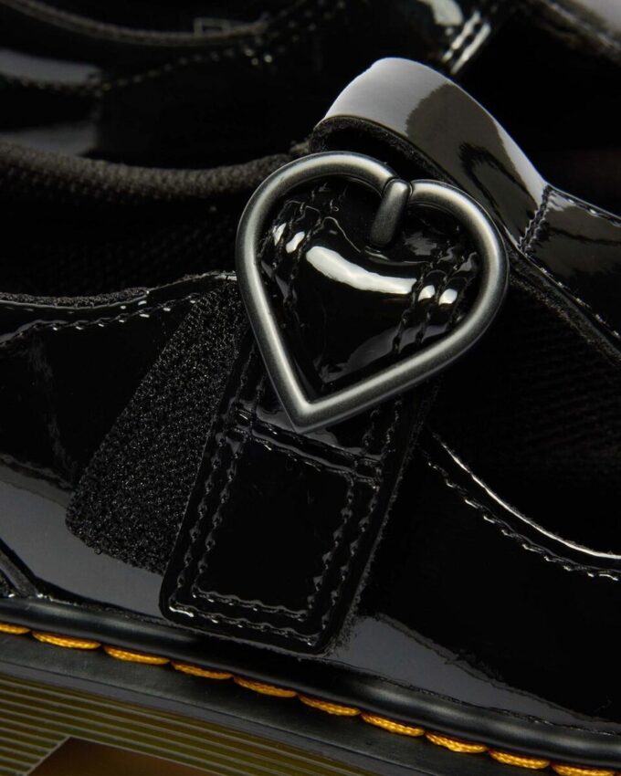 Pantofi din Patent Leather JUNIOR POLLEY II Heart Pantofi din Patent Leather JUNIOR POLLEY II Heart