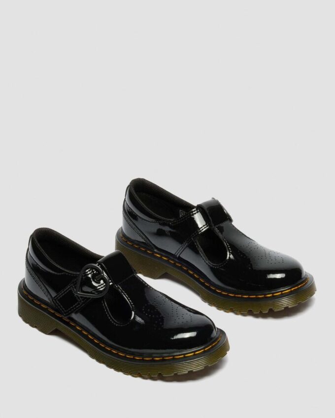 Pantofi din Patent Leather JUNIOR POLLEY II Heart Pantofi din Patent Leather JUNIOR POLLEY II Heart