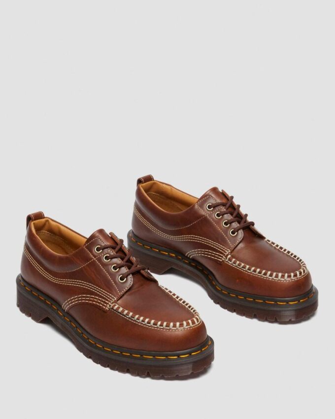 Pantofi din piele Lowell cu vârf mocasin
