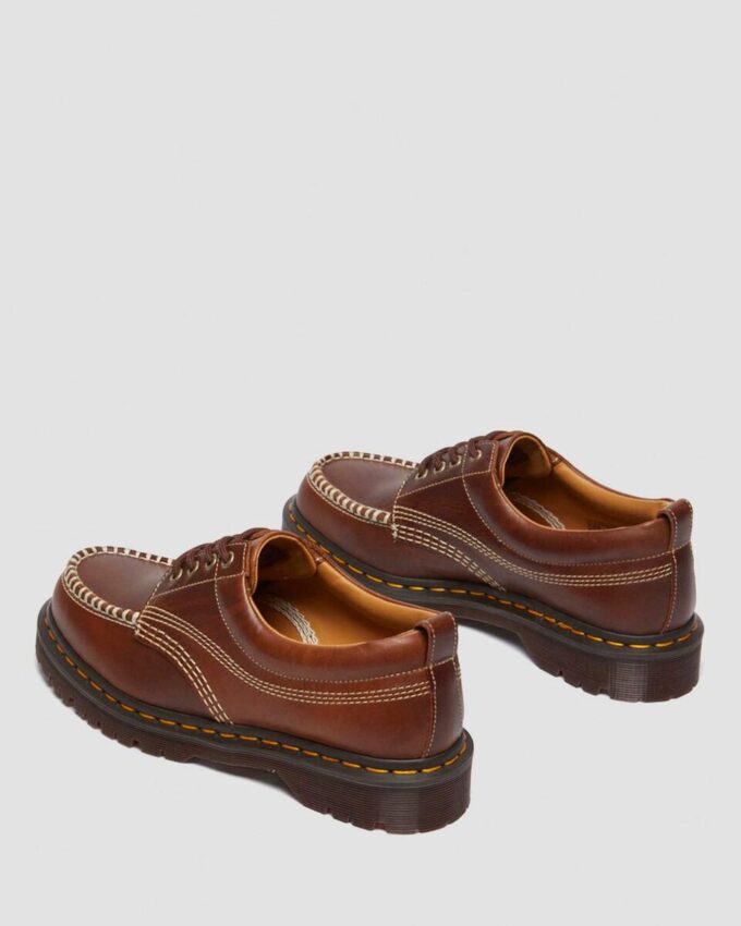 Pantofi din piele Lowell cu vârf mocasin