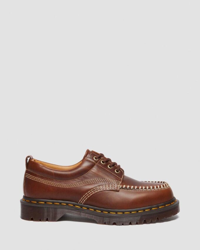 Pantofi din piele Lowell cu vârf mocasin
