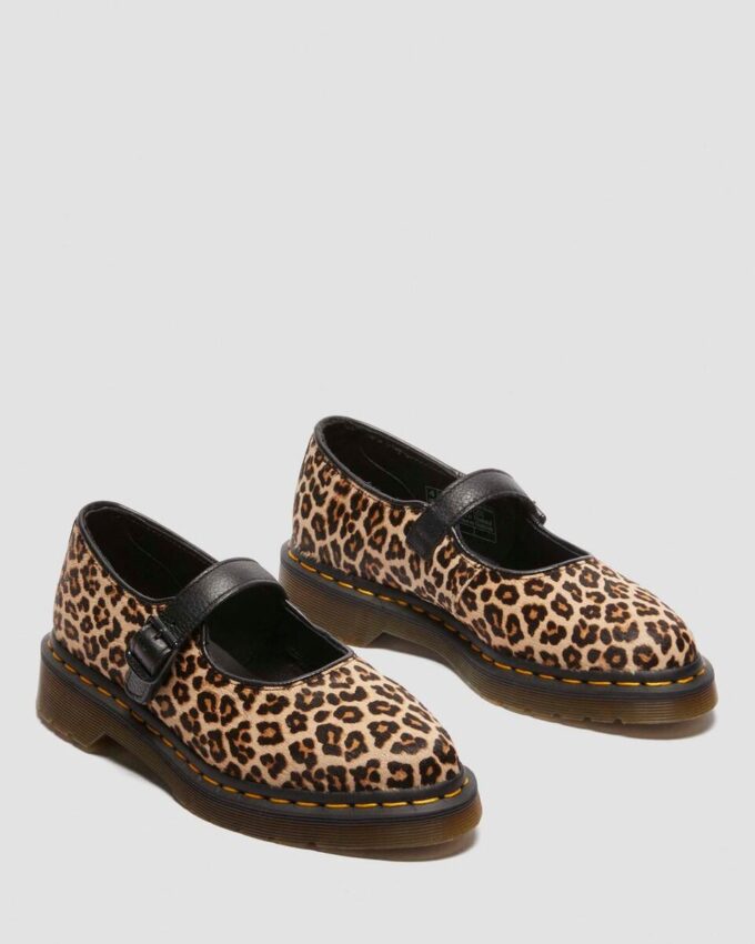 Pantofi Elphie Leopard Mary Jane Pantofi Elphie Leopard Mary Jane