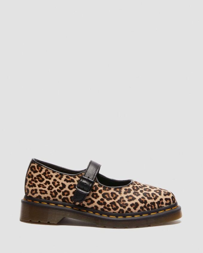 Pantofi Elphie Leopard Mary Jane Pantofi Elphie Leopard Mary Jane