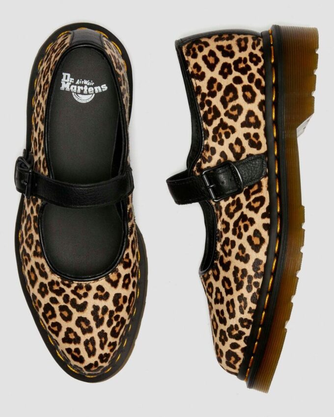 Pantofi Elphie Leopard Mary Jane Pantofi Elphie Leopard Mary Jane