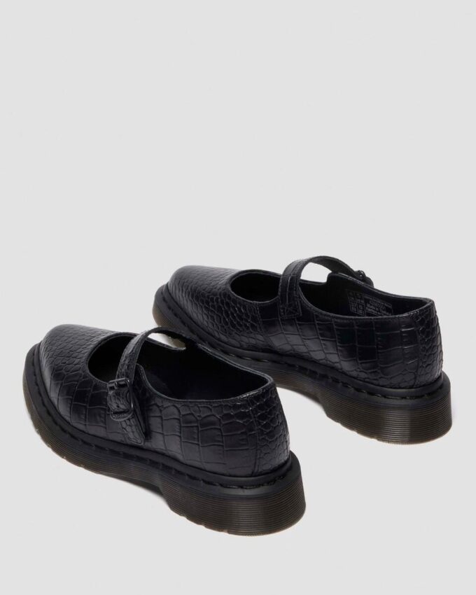 Pantofi ELPHIE MJ din piele cu imprimeu crocodil Pantofi ELPHIE MJ din piele cu imprimeu crocodil