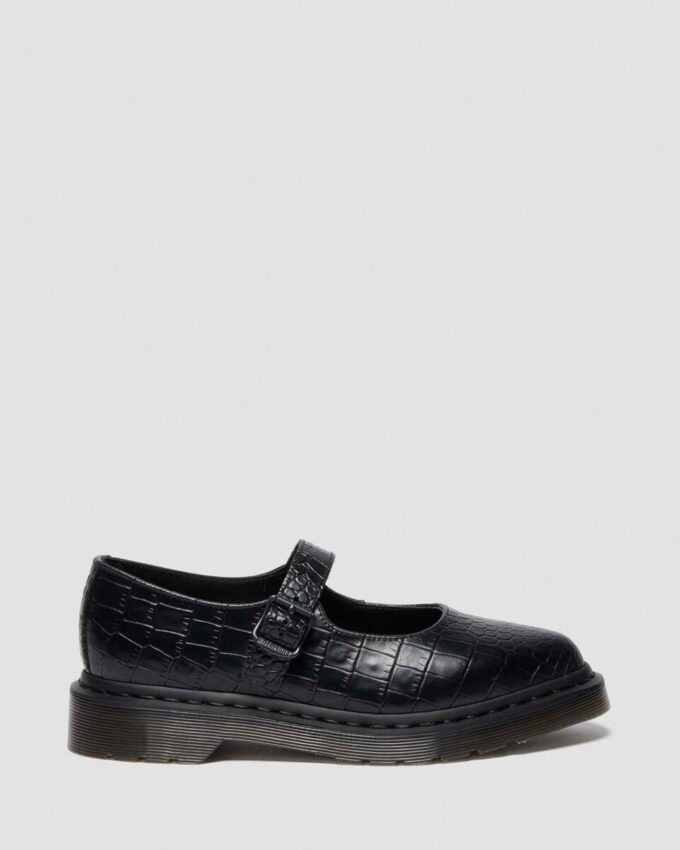 Pantofi ELPHIE MJ din piele cu imprimeu crocodil Pantofi ELPHIE MJ din piele cu imprimeu crocodil