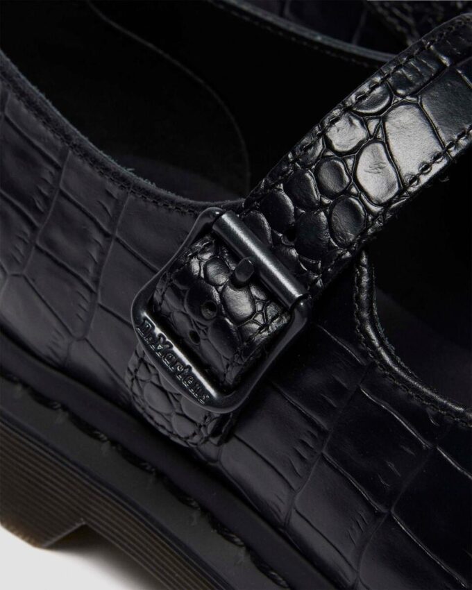 Pantofi ELPHIE MJ din piele cu imprimeu crocodil Pantofi ELPHIE MJ din piele cu imprimeu crocodil