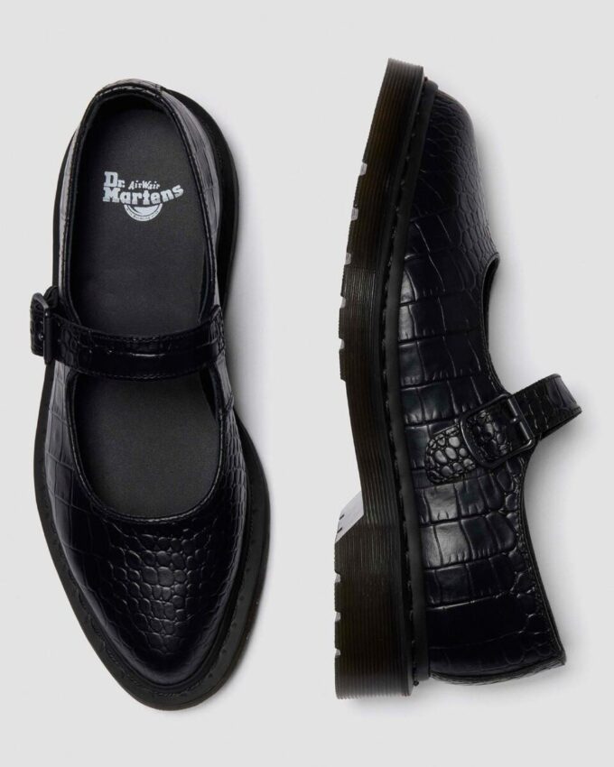Pantofi ELPHIE MJ din piele cu imprimeu crocodil Pantofi ELPHIE MJ din piele cu imprimeu crocodil