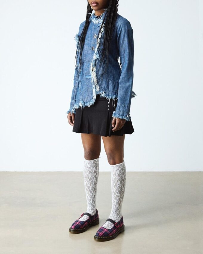 Pantofi ELPHIE MJ Tartan Mary Jane Pantofi ELPHIE MJ Tartan Mary Jane