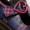 Pantofi JUNIOR POLLEY II Pink Tartan Mary Jane Pantofi JUNIOR POLLEY II Pink Tartan Mary Jane