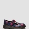 Pantofi JUNIOR POLLEY II Pink Tartan Mary Jane Pantofi JUNIOR POLLEY II Pink Tartan Mary Jane