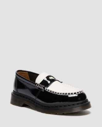 Pantofi loafer Penton Heart din piele Arcadia Leather Rub Off în două nuanțe