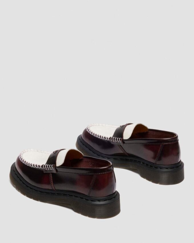 Pantofi loafer Penton Heart Two Tone Arcadia din piele mată