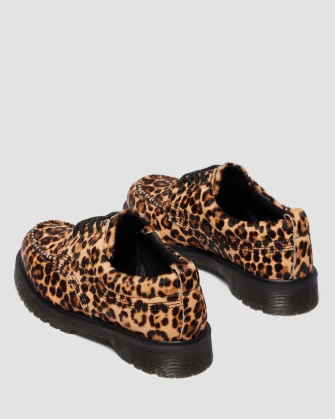 Pantofi LOWELL cu vârf mocasin și imprimeu leopard Pantofi LOWELL cu vârf mocasin și imprimeu leopard