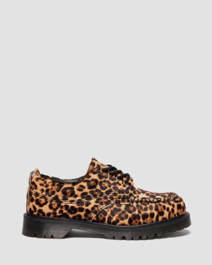 Pantofi LOWELL cu vârf mocasin și imprimeu leopard Pantofi LOWELL cu vârf mocasin și imprimeu leopard