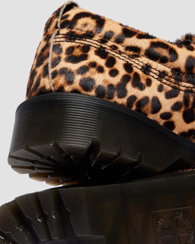 Pantofi LOWELL cu vârf mocasin și imprimeu leopard Pantofi LOWELL cu vârf mocasin și imprimeu leopard