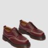 Pantofi Lowell din piele Wild Grain cu șireturi și vârf mocasin Pantofi Lowell din piele Wild Grain cu șireturi și vârf mocasin