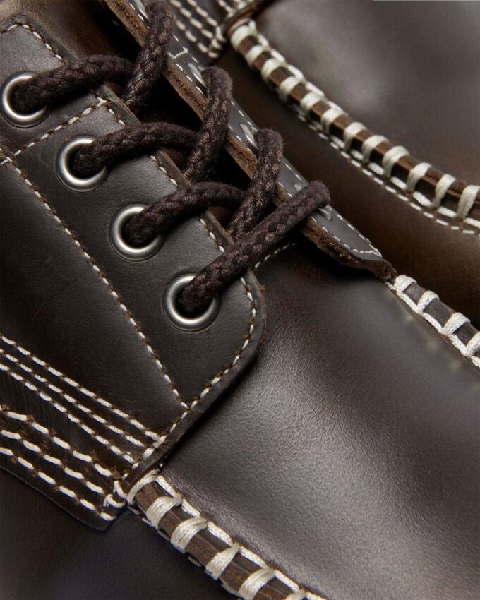 Pantofi Lowell Orleans din piele cu vârf mocasin