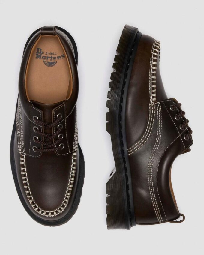 Pantofi Lowell Orleans din piele cu vârf mocasin