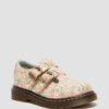 Pantofi Mary Jane din piele cu flori pentru copii mici 8053 Pantofi Mary Jane din piele cu flori pentru copii mici 8053