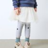 Pantofi Mary Jane din piele cu flori pentru copii mici 8053 Pantofi Mary Jane din piele cu flori pentru copii mici 8053